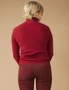 Emerge Ribbed High Neck Sweater, hi-res