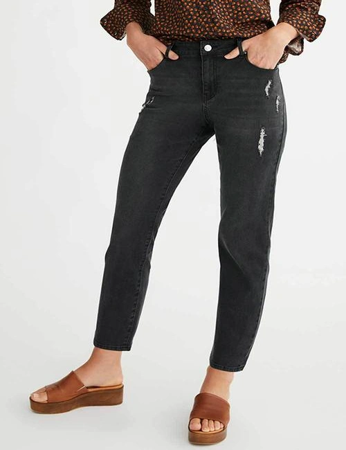 Emerge Distressed Vintage Slim Jean, hi-res image number null