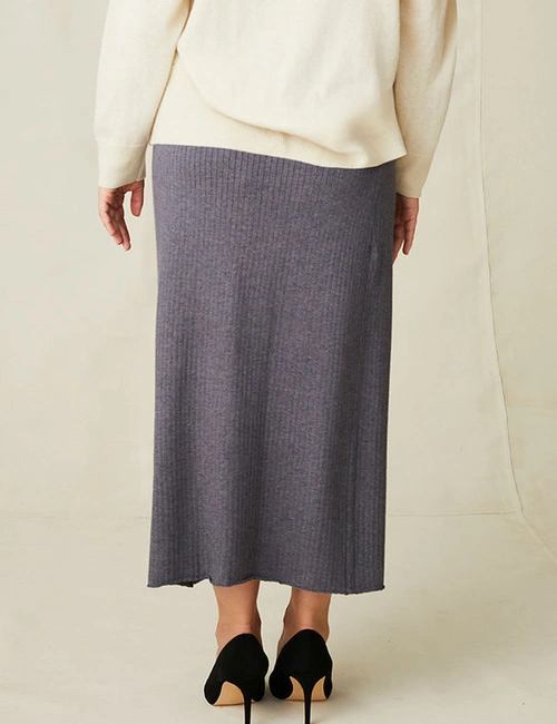 Grace Hill Ribbed Knit Wrap Skirt, hi-res image number null