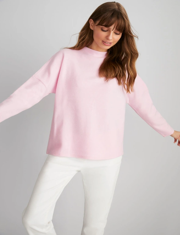 Capture Soft Touch Funnel Neck Top, hi-res image number null