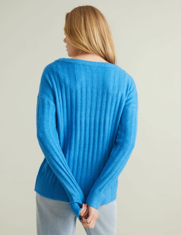 Capture Ribbed Pannel Sweater, hi-res image number null