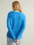 Capture Ribbed Pannel Sweater, hi-res