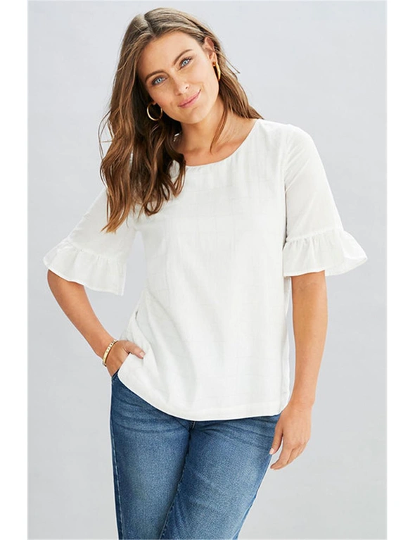 Capture Frill Sleeve Top, hi-res image number null