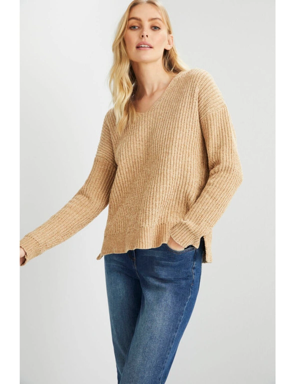 V Neck Sweater, hi-res image number null
