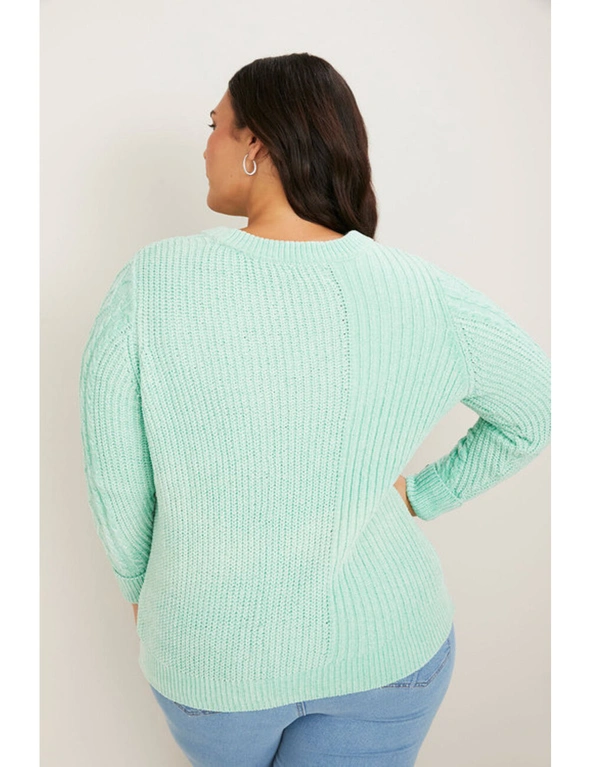 Sara Cable Chenille Jumper, hi-res image number null