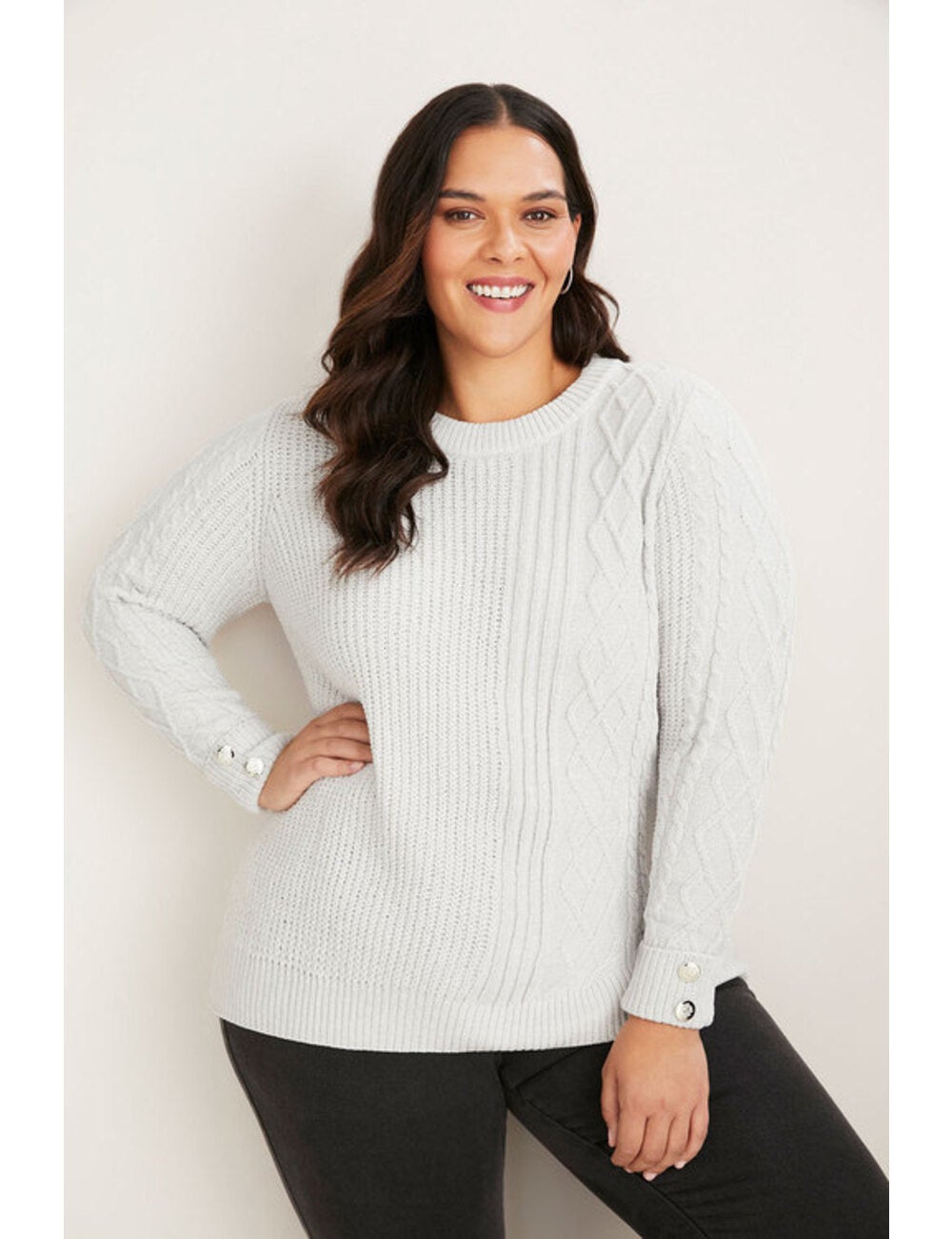 Sara Cable Chenille Jumper | Rivers Australia