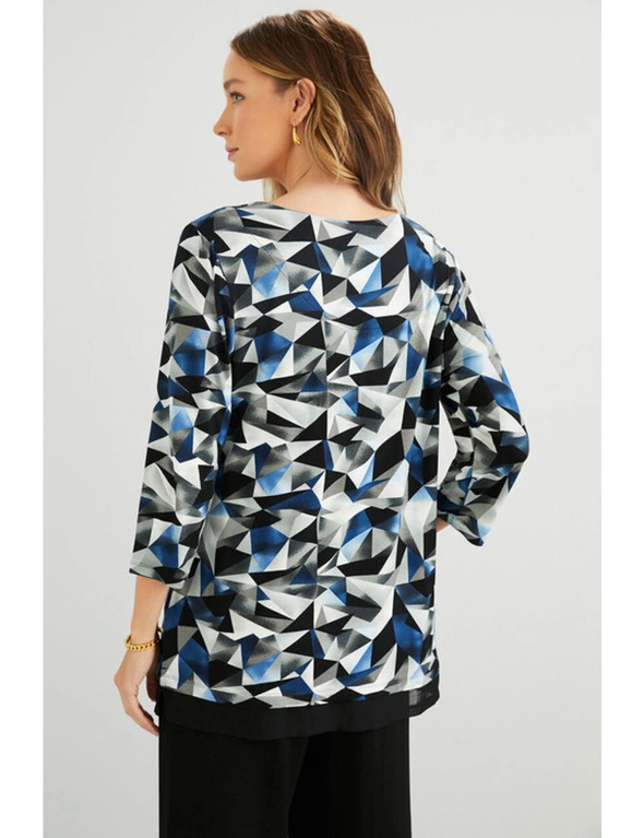 Capture 3/4 Sleeve Tunic Top, hi-res image number null