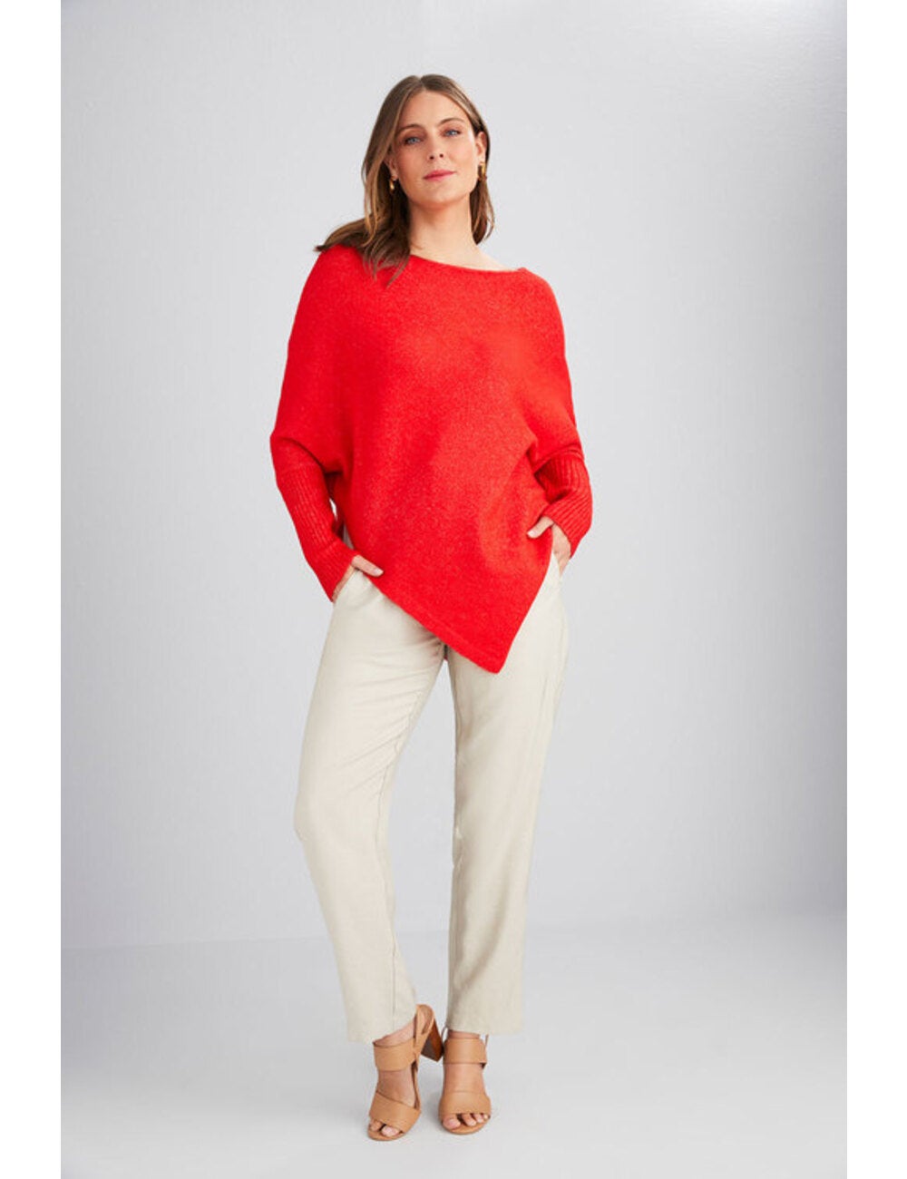 Grace Hill LS True Knit Poncho | EziBuy NZ