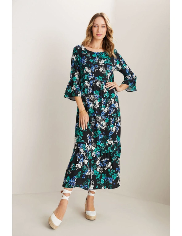 Heine Tiered Frill Maxi Dress, hi-res image number null