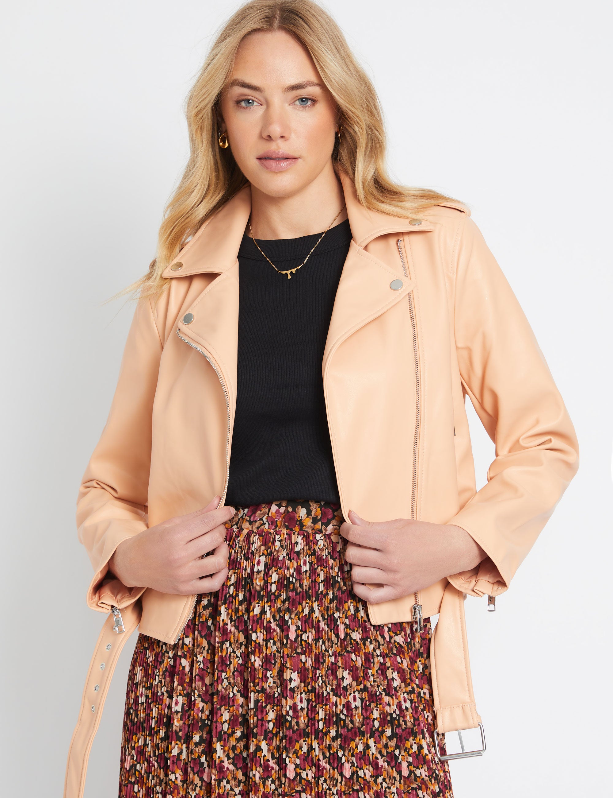 PU Bicker Jacket EziBuy Australia