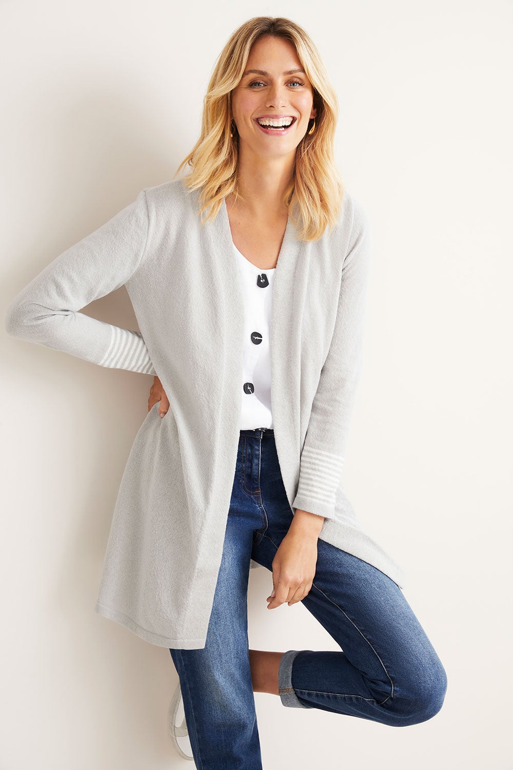 Long top cardigan australia