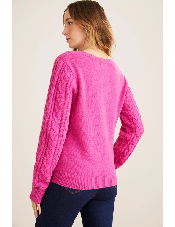 V-Neck Sweater, hi-res image number null