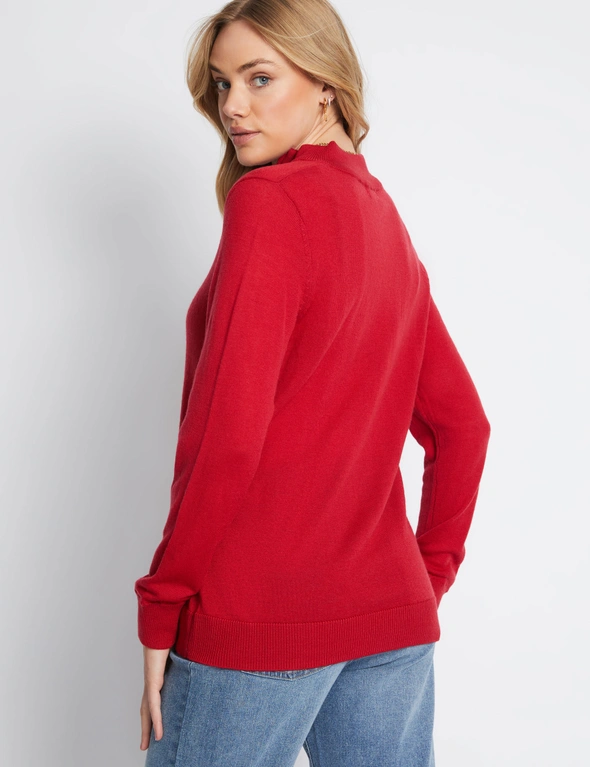 Half Zip Sweater, hi-res image number null