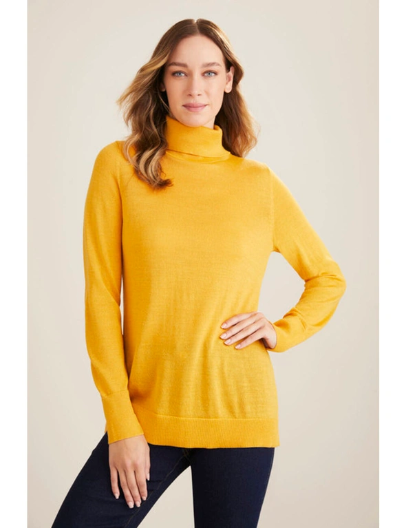 Capture Merino Roll Neck Sweater, hi-res image number null