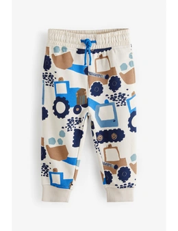 White/Blue Digger Jersey Joggers