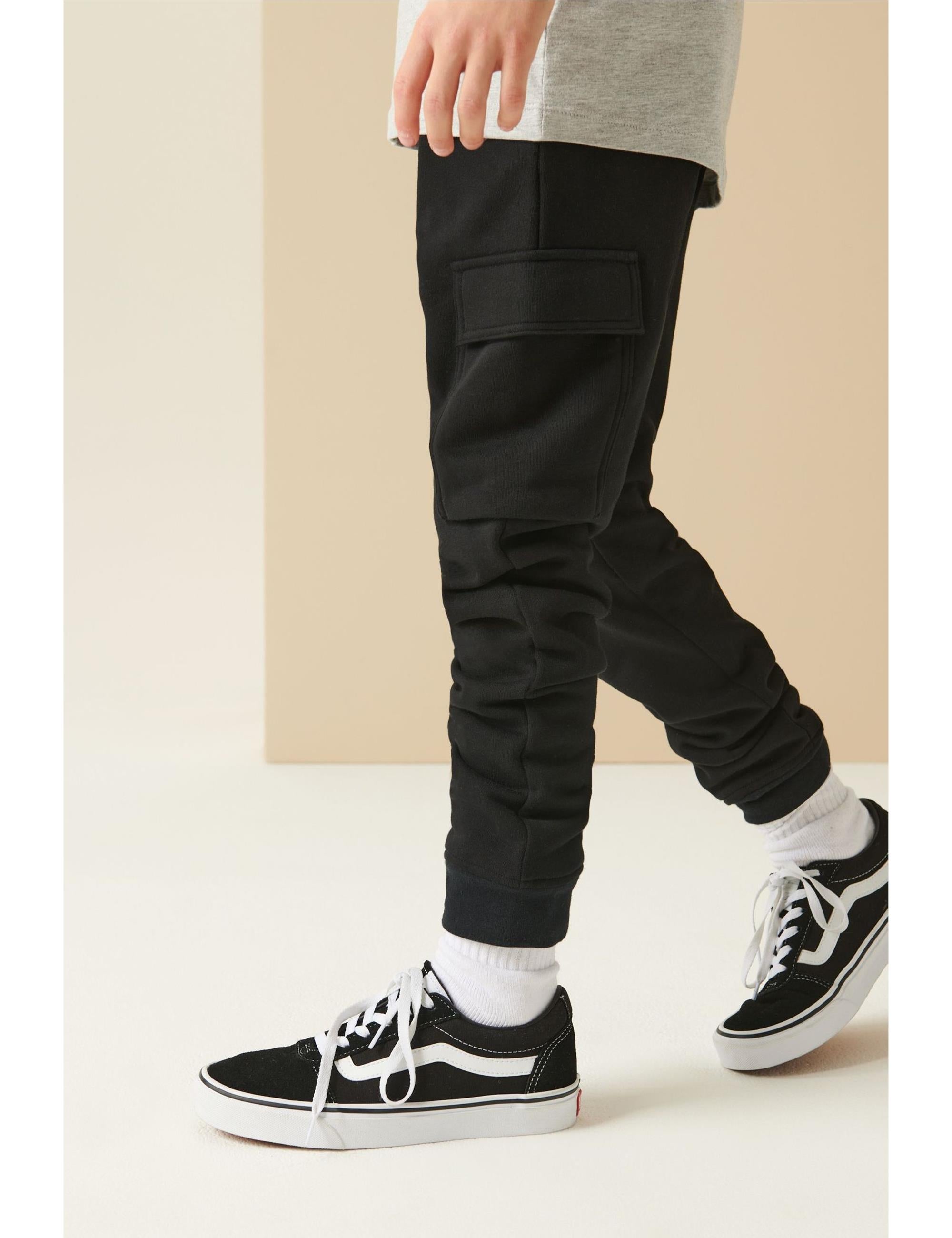 Black Cargo Joggers EziBuy NZ