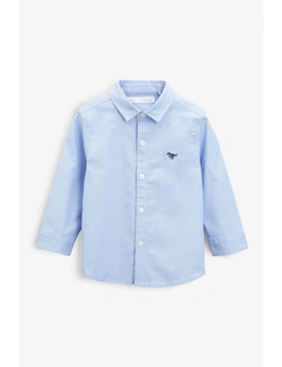 Blue Long Sleeve Oxford Shirt