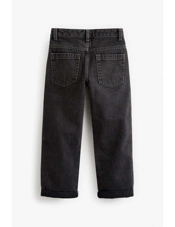 Grey Denim Customised Jeans, hi-res image number null