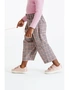 Pink Check Trousers, hi-res