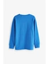 Cobalt Blue Long Sleeve Cosy T-Shirt, hi-res