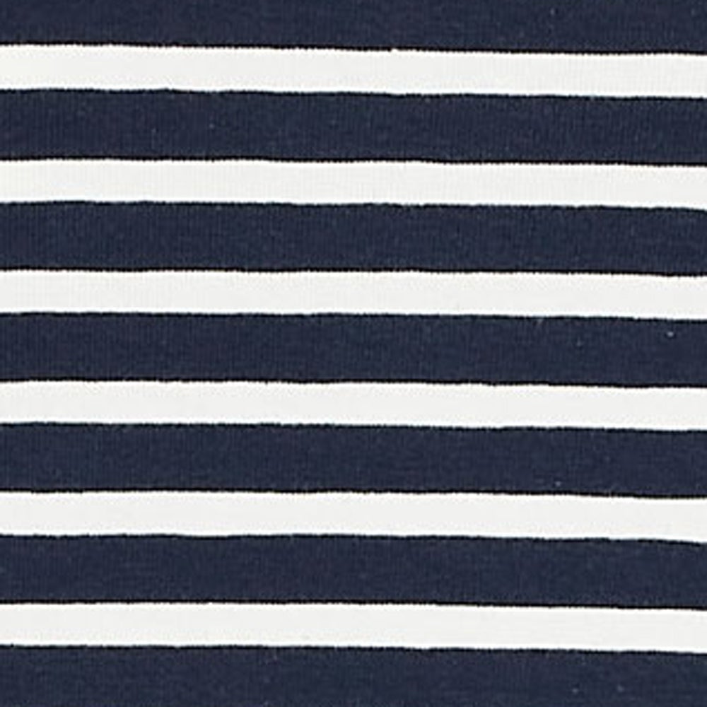 NAVY/ WHITE STRIPE