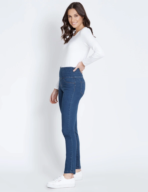 Katies Full Length Skinny Shape And Curve Denim Jeans, hi-res image number null