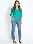 Katies Short Straight Leg Full Length Ultimate Denim Jeans, hi-res