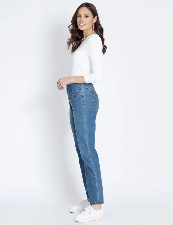 Katies Regular Straight Leg Ultimate Full Length Denim Jeans, hi-res image number null