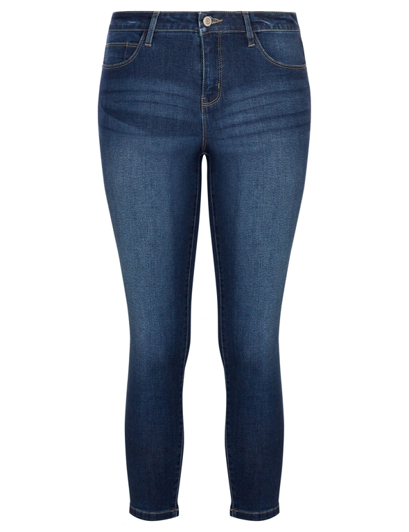 Katies Fly Front 7/8th Slim Jean, hi-res image number null