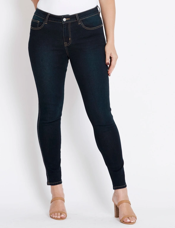 Katies 7/8 Rolled Cuff Jean, hi-res image number null