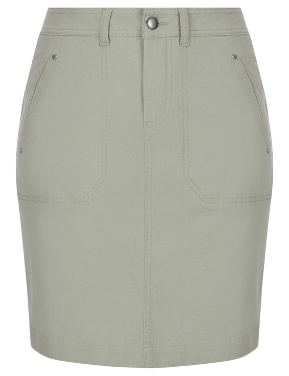 Katies Casual Canvas Skirt, hi-res image number null
