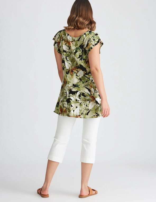 Katies Woven Pocket Tunic Top, hi-res image number null