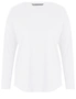 Katies 3/4 Sleeve Cotton Slub T-shirt, hi-res