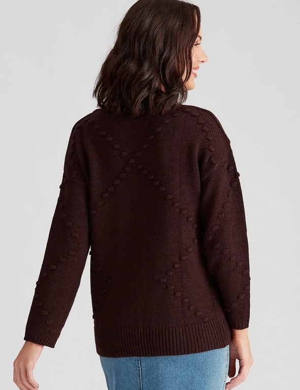 Katies Novelty Knitwear Texture Jumper, hi-res image number null