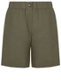 Katies Linen Blend Pull On Shorts, hi-res