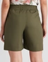 Katies Linen Blend Pull On Shorts, hi-res