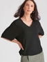 Katies Knitwear Textured Relaxed Top, hi-res