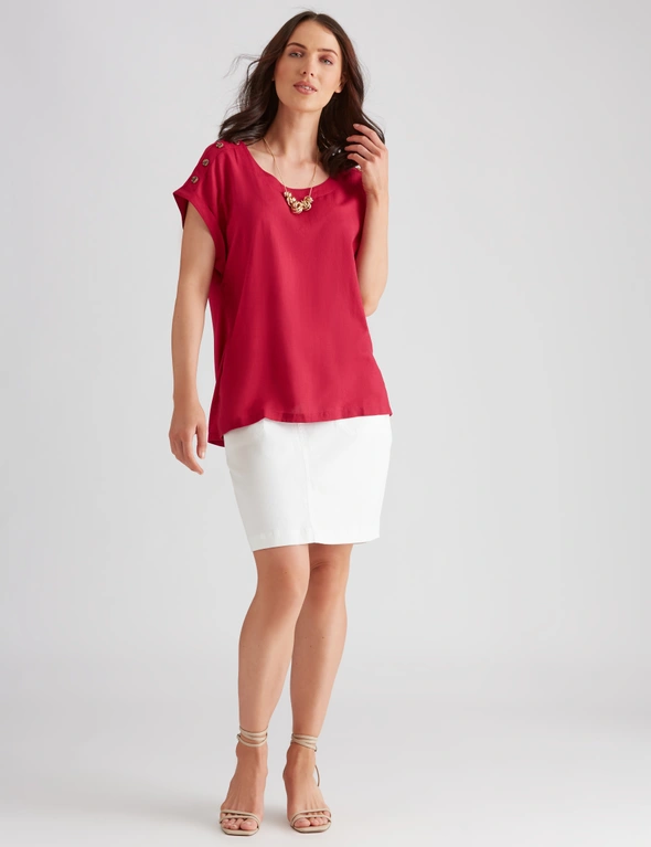 Katies Cotton Blend Casual Skirts, hi-res image number null