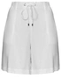 Katies Linen Blend Tie Front Shorts, hi-res