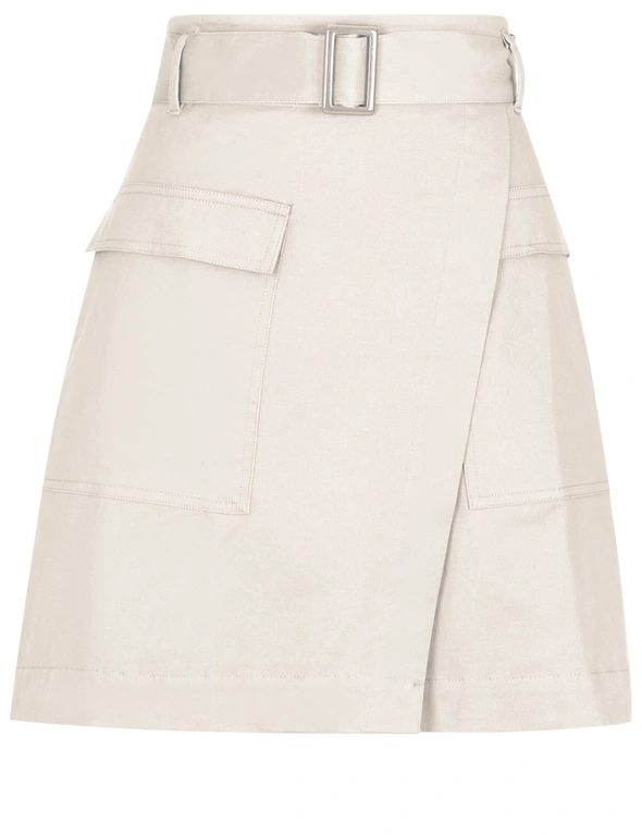 Katies Cotton Blend Pocket Detail Skirt, hi-res image number null