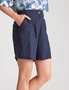 Katies Linen Blend Pocket Detail Shorts, hi-res