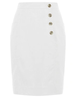 Katies Side Button Skirt