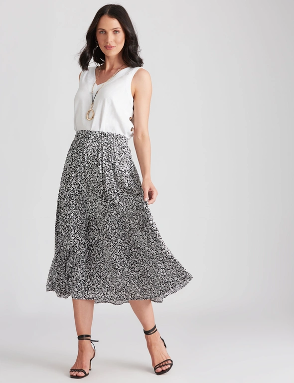 Katies Maxi Tiered Skirt, hi-res image number null