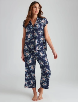 Katies Short Sleeve Cropped Pyjama Set
