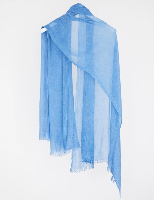 Katies Lightweight Fray Scarf, hi-res image number null