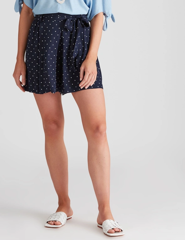Katies Tie Waist Soft Shorts, hi-res image number null