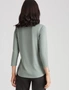 Katies One Button Fluffy Knitwear Top, hi-res