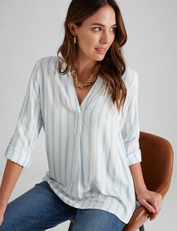 Katies Texture Stripe Shirt | EziBuy Australia