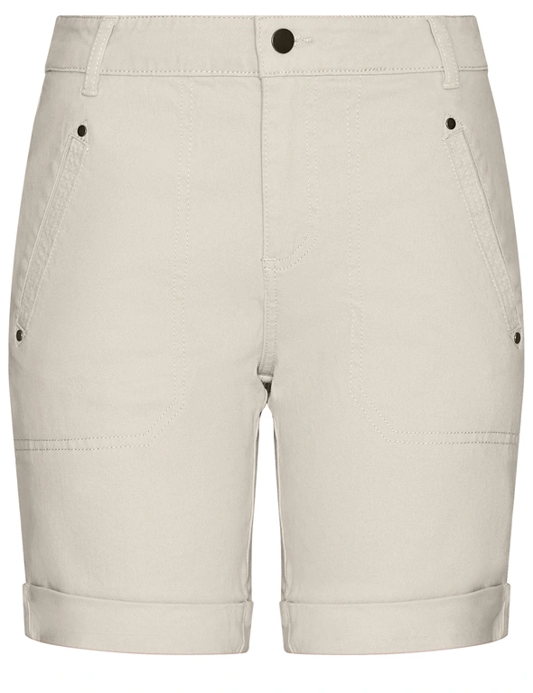 Katies Cotton Canvas Shorts, hi-res image number null