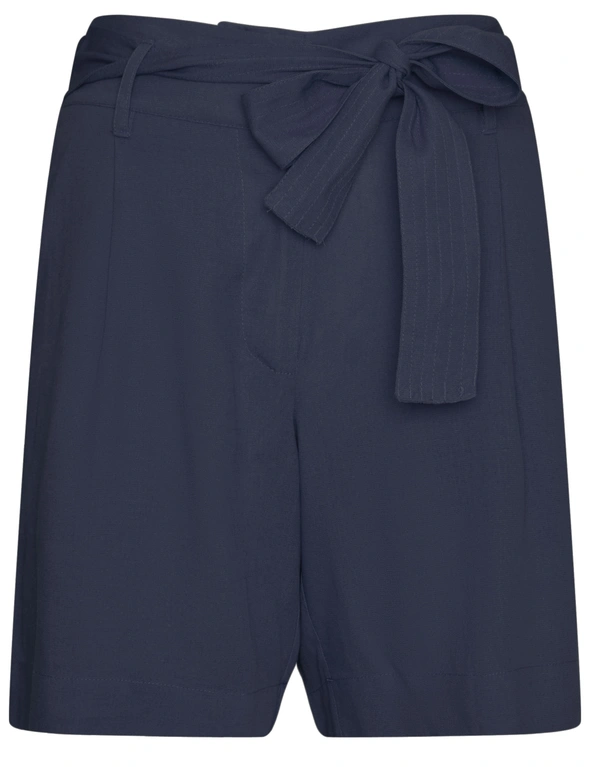 Katies Linen Belted Shorts, hi-res image number null